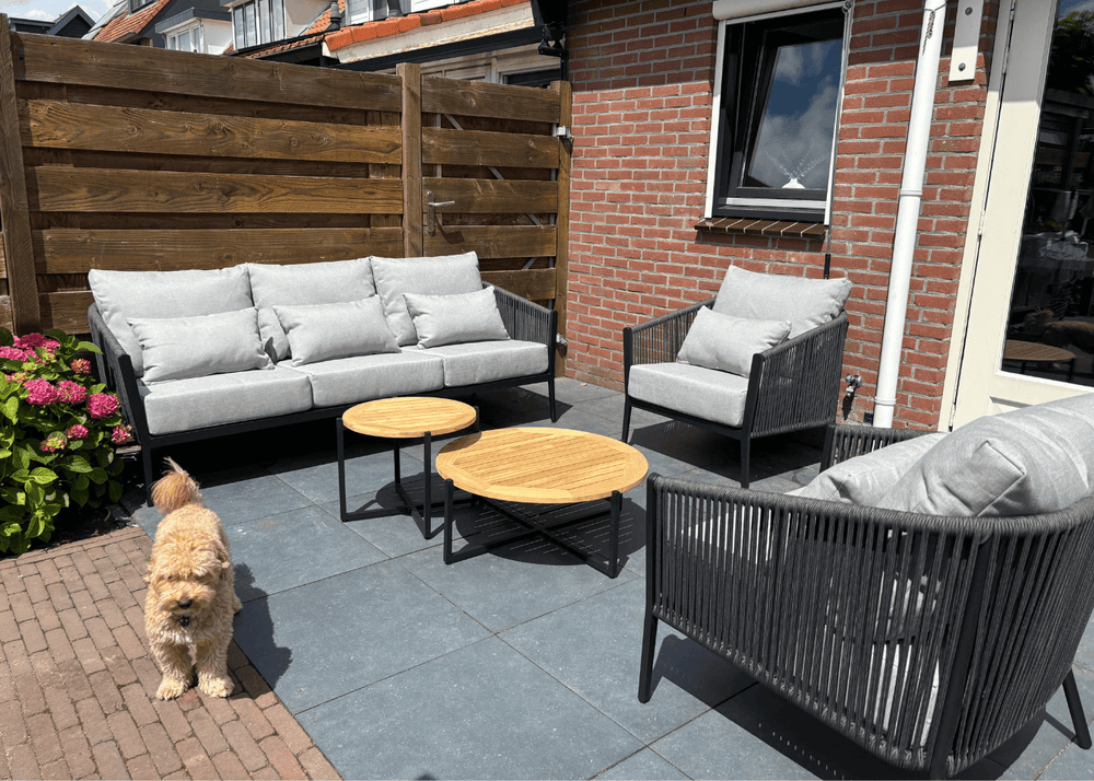 Belito® Ouddorp Loungeset - Waterafstotend - Nr. 2 - 3-delig