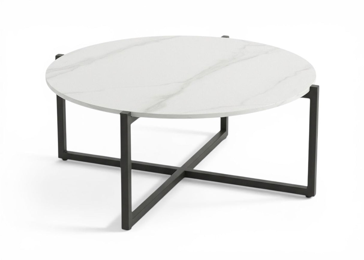 Belito Ouddorp Lounge Koffietafel | Ø 76 cm | H: 30 cm | Sintered Stone