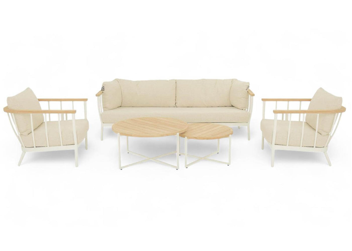 Apple Bee Condor loungeset 4-delig Nr. 14 Oyster