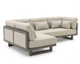 Santorini Upholstered chaise longue left