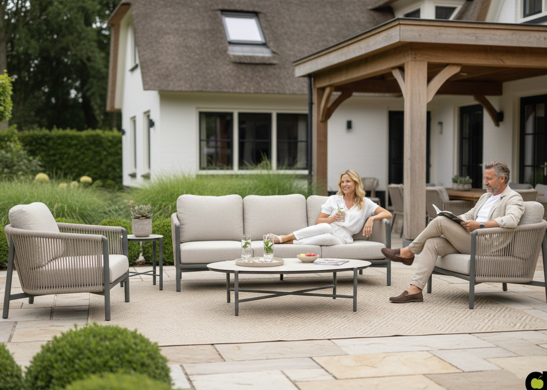 Apple Bee Bora Bora Loungeset 4-delig nr. 2