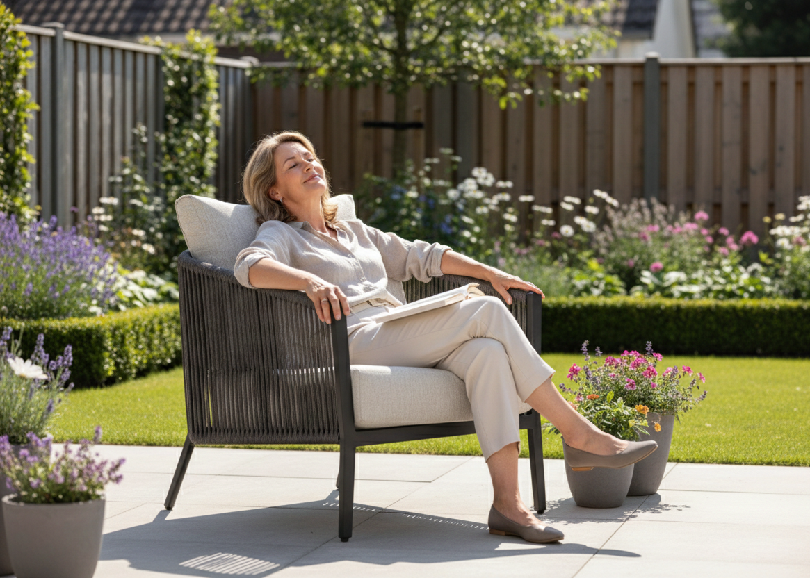 Belito® Ouddorp Aluminium Stoel-Bank Loungeset - Rope - All-Weather - Nr.1