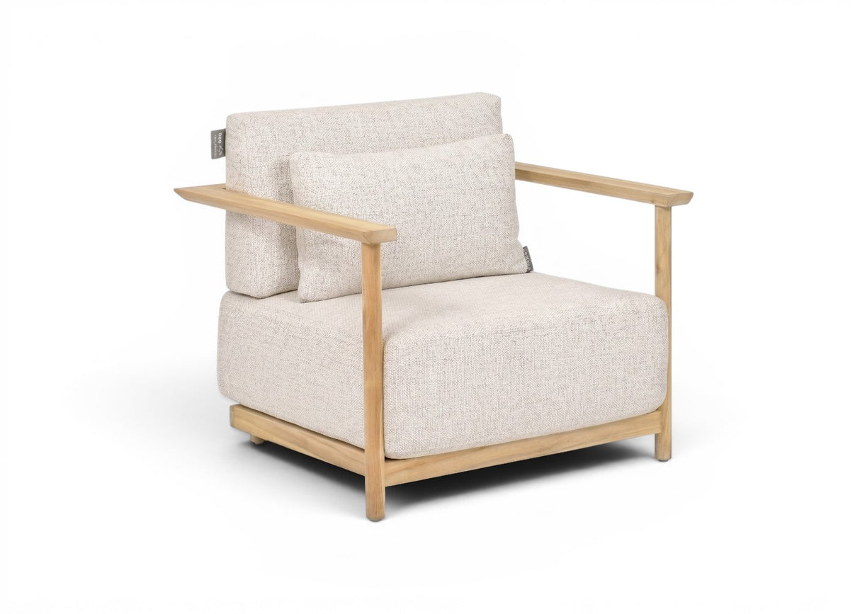 Apple Bee St. Lucia Teak Loungestoel | 86 x 82 x 61 cm