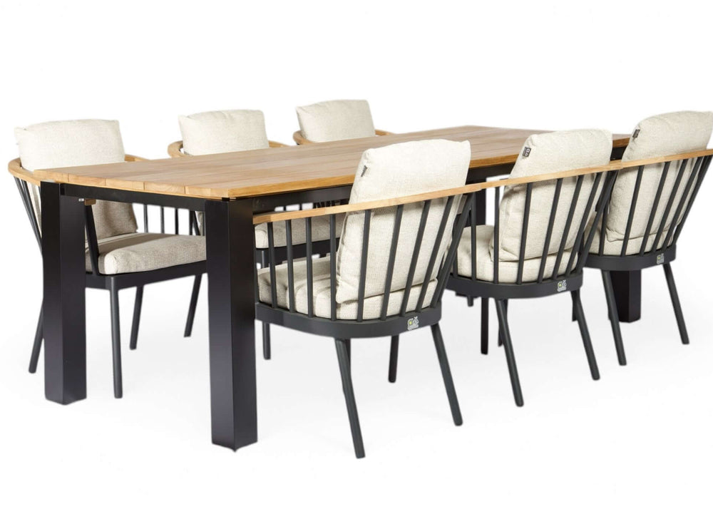 Apple Bee Condor/Luuk Tuinset 6 persoons - 240 cm tafel