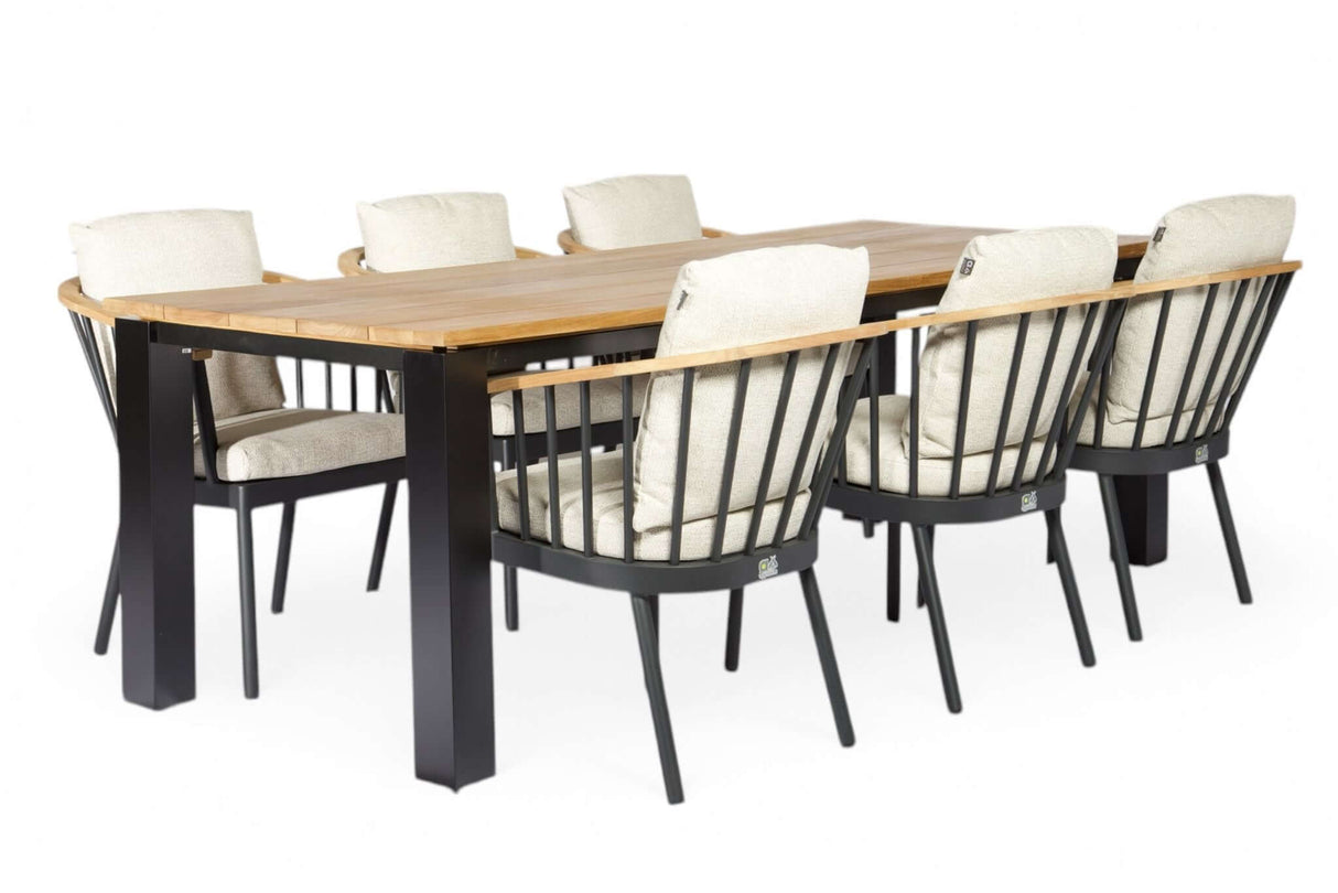 Apple Bee Condor/Luuk Tuinset 6 persoons - 240 cm tafel