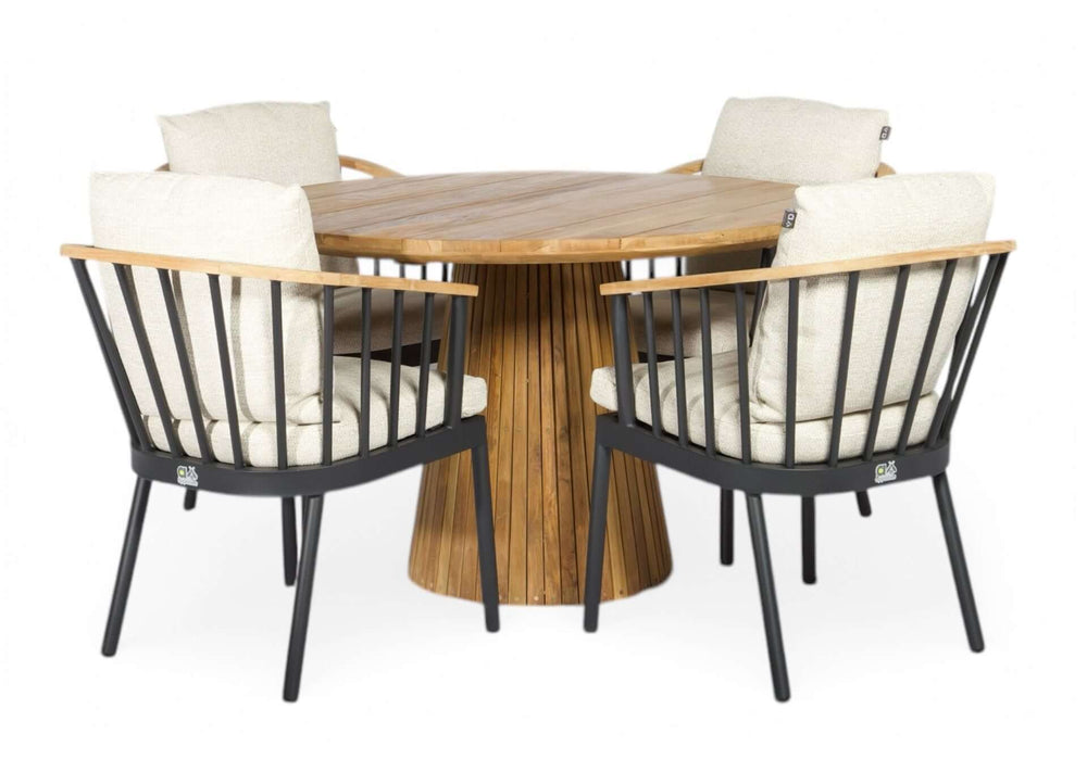 Apple Bee Condor/Belito Daan ronde tuinset 5-delig