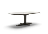 Apple Bee Zanzibar tafel in Bronze, 220 cm, detail