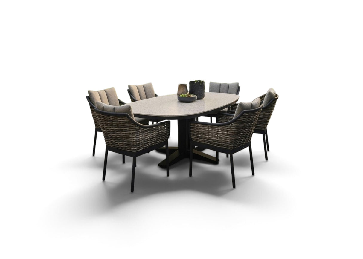 Apple Bee Milou Zanzibar tuinset in Black, sfeerbeeld