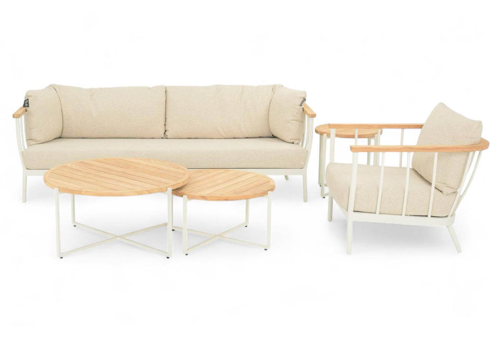 Apple Bee Condor loungeset 3-delig Nr. 8 Oyster