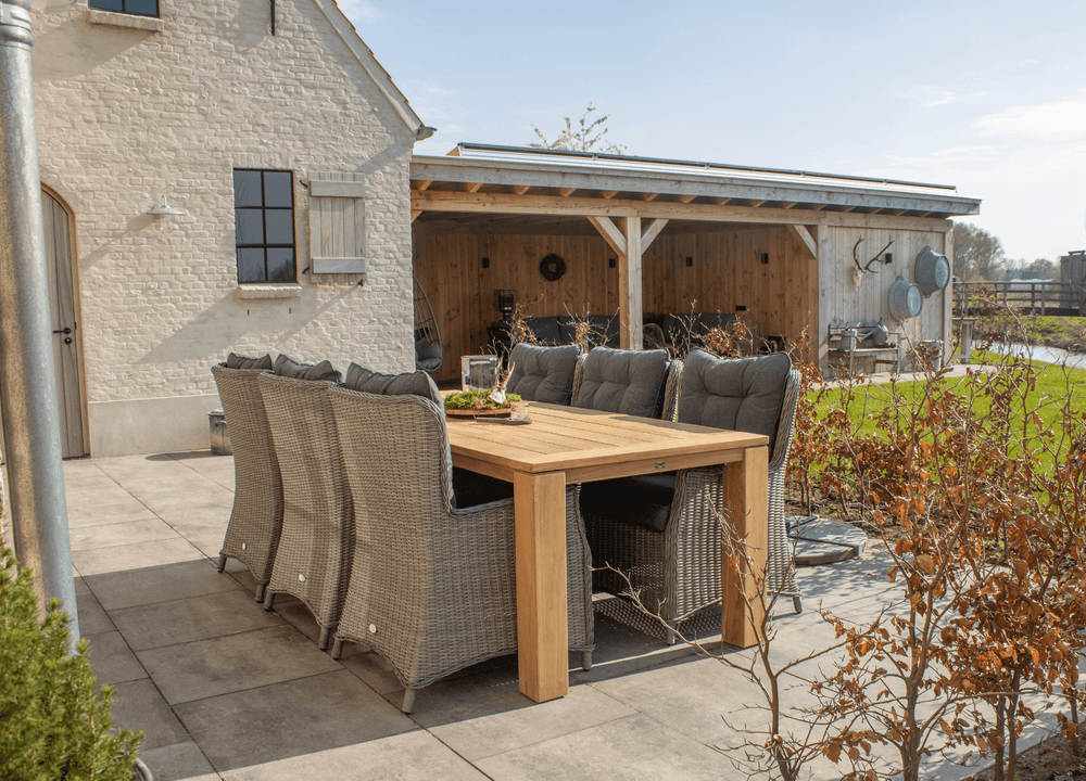 Belito® Milou wicker tuinstoel - Earl Grey 2.0 Belito