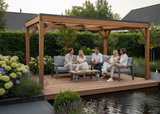 Aluminium Loungeset Hoekbank - Antraciet Frame - 5-delig - Belito Lotte