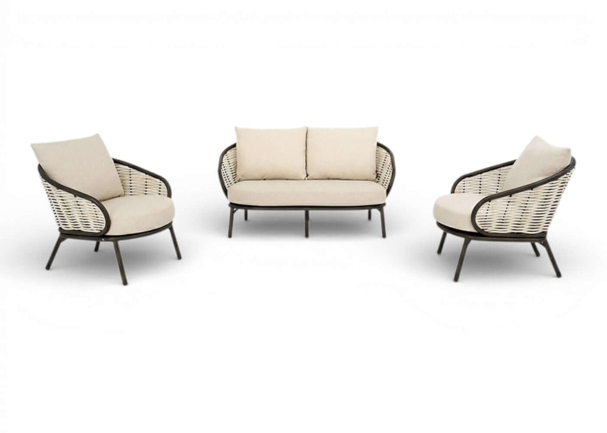 Apple Bee Pine Key Loungeset 3 - delig - Nr.7 - Bronze