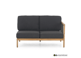 Apple Bee La Croix loungeset teak 5-delig links Apple Bee