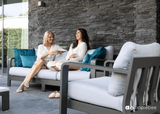 Apple Bee Delgado loungeset antraciet Apple Bee