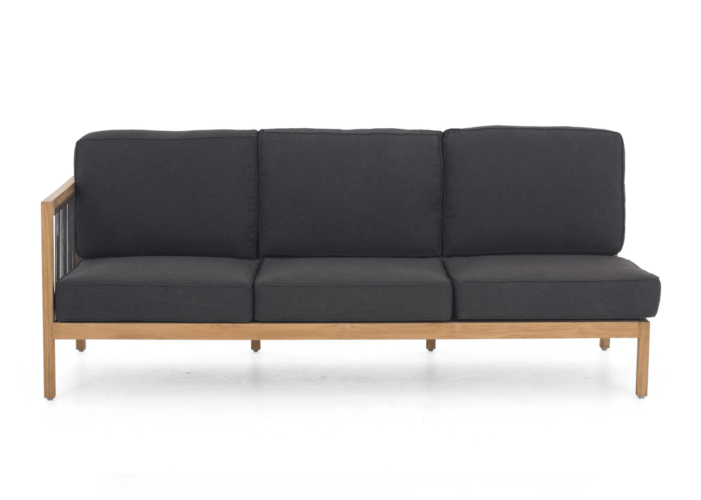 Apple Bee La Croix loungeset teak 5-delig links Apple Bee