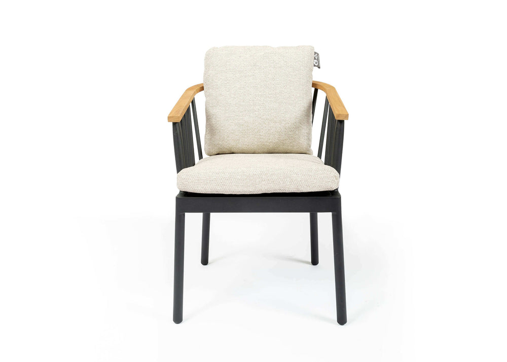 Apple Bee Condor/Belito ovale tuintafel 200 cm dining tuinset 7-delig