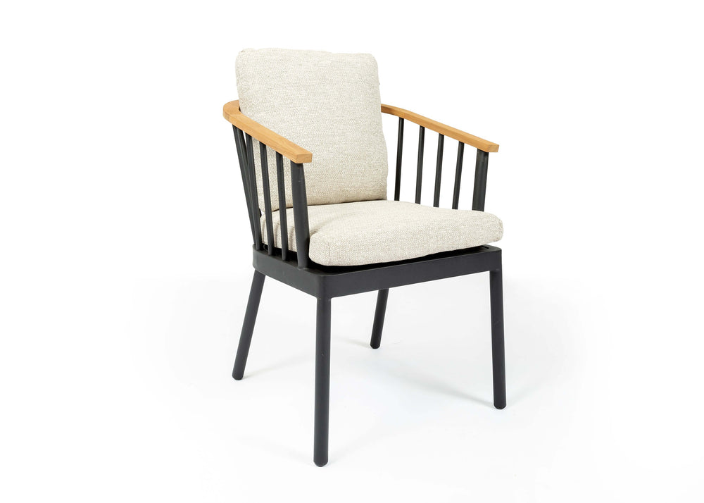 Apple Bee Condor/Belito ovale tuintafel 200 cm dining tuinset 7-delig