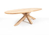 Hartman Sophie teak/Belito tuintafel 240 cm dining tuinset 7-delig Hartman