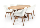 Hartman Sophie teak/Belito tuintafel 200 cm dining tuinset 7-delig Hartman