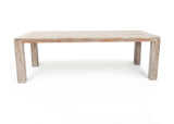 Belito® Milou dining tuinset 240cm 7-delig - Earl grey